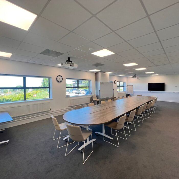 Double event space